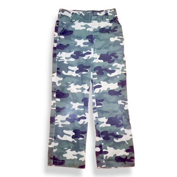 Other - #P Boys Army Camo Camoflauge Pants Size 6 Green Brown Tan